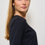 T-shirt donna girocollo nera 25700 10 RRD 