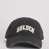 Cappello uomo baseball denim grigio GUP01038 P00219860100 GOLDEN GOOSE 