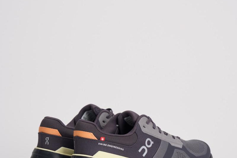 Sneakers uomo Cloudrunner 2 grigie CLOUDRUNNER2 ROCK TANGERINE ON RUNNING 