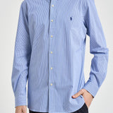 Camicia uomo Oxford blu 710928254 007 RALPH LAUREN 