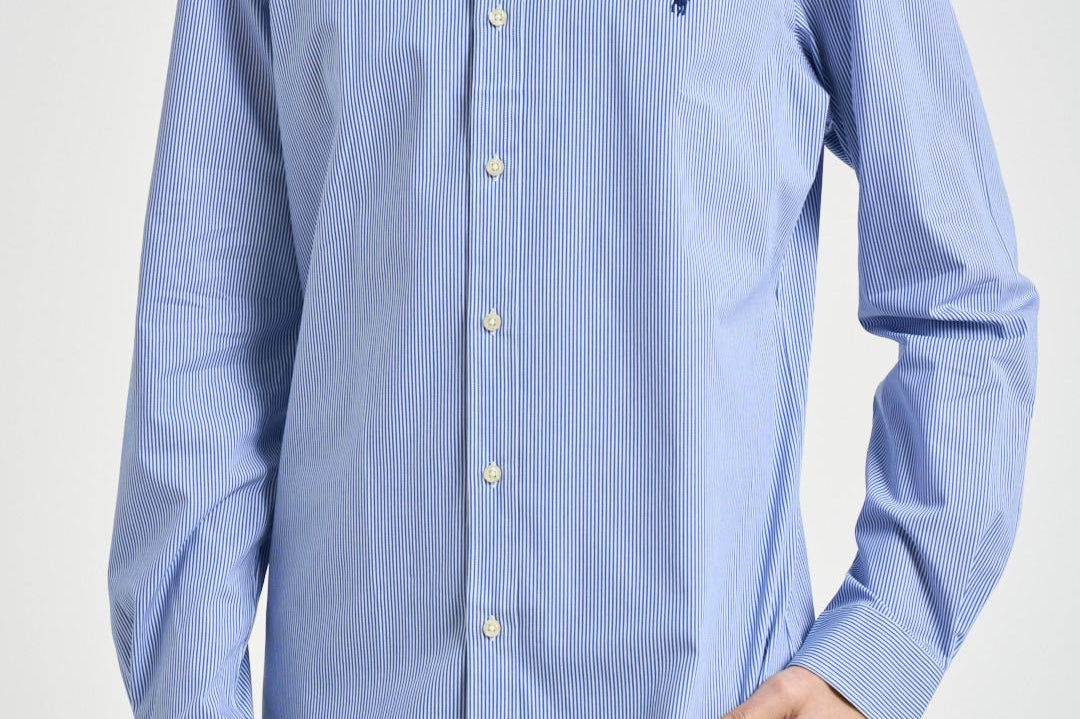 Camicia uomo Oxford blu 710928254 007 RALPH LAUREN 