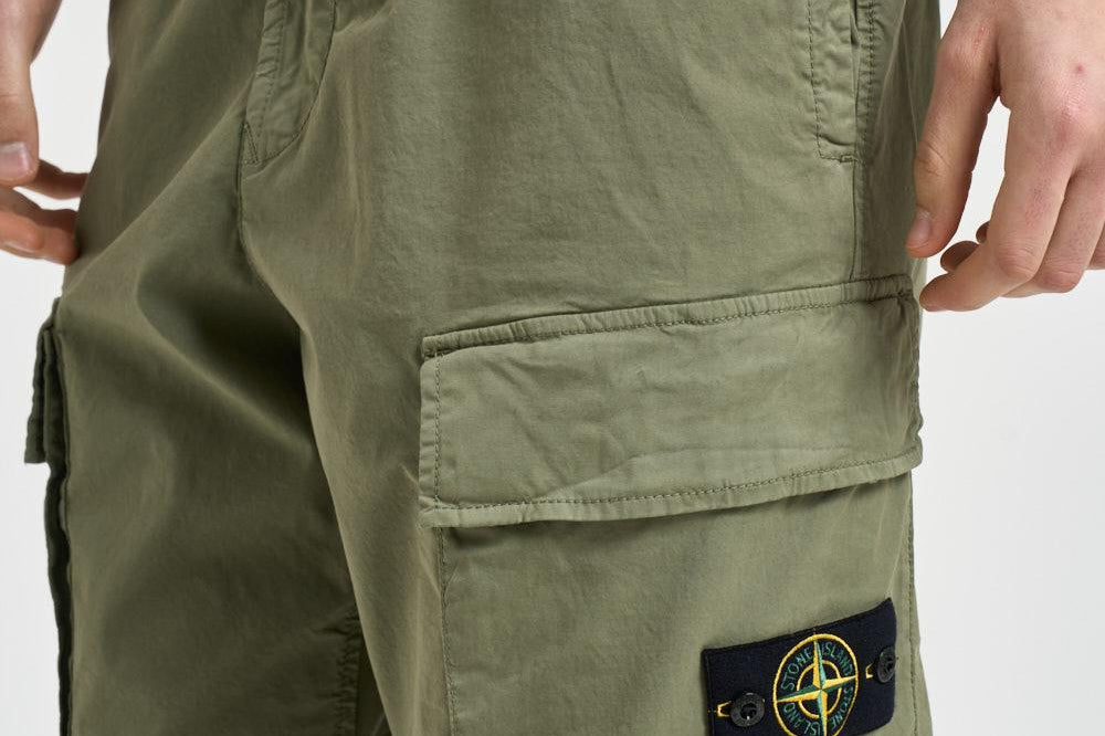 Pantalone uomo cargo verde militare 3100020 S0A10V005G STONE ISLAND 