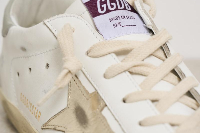 Sneakers donna Super-Star talloncino grigio GWF00102 F00684412166 GOLDEN GOOSE 