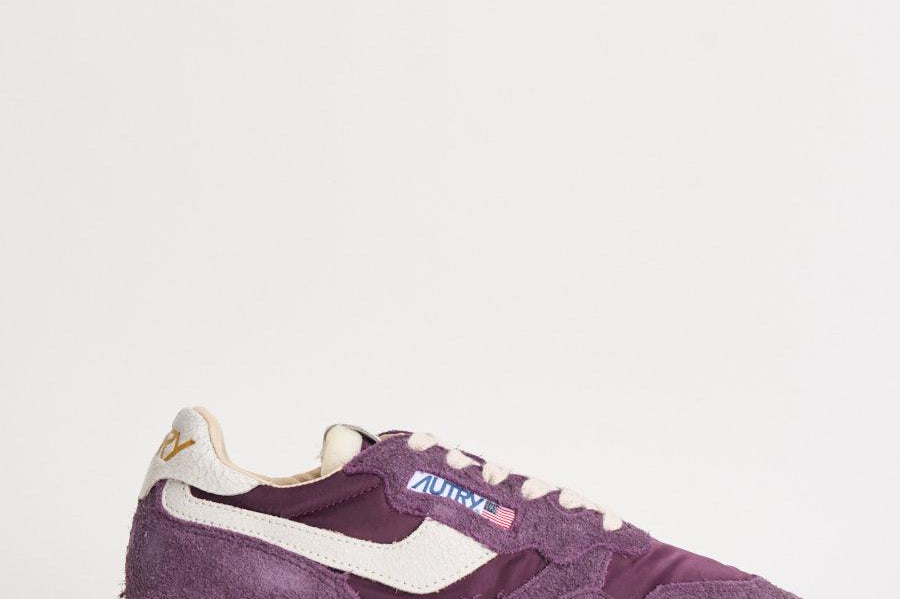 Sneakers donna Reelwind in suede viola WWLW NC44 AUTRY 