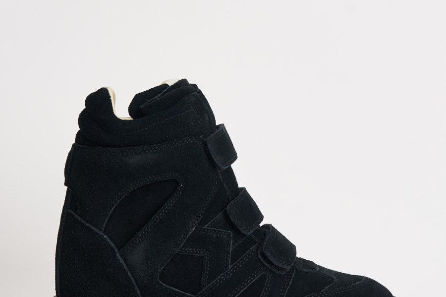 Sneakers donna con tacco interno nera BK0010FA B3E04SBKMD ISABEL MARANT 