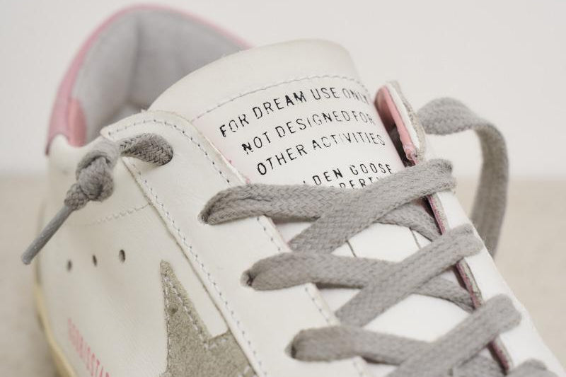 Sneakers donna Super-Star talloncino rosa GWF00102 F00256910914 GOLDEN GOOSE 