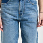 Jeans donna gamba dritta in denim blu 103857A341 ESTELLEPJF PINKO 