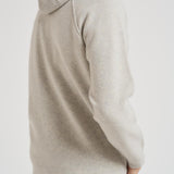 Felpa uomo con cappuccio in lana grigio chiaro MKN057A 110149AM13 CP COMPANY 