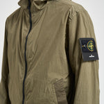 Giacca uomo con cappuccio verde 4100001 S0A23V005G STONE ISLAND 