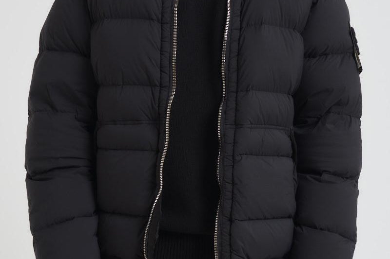 Piumino uomo Tunnel Down nero 4100040 S0028V0029 STONE ISLAND 