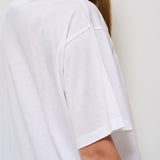 T-shirt donna girocollo bianca MA60N 270 ELISABETTA FRANCHI 