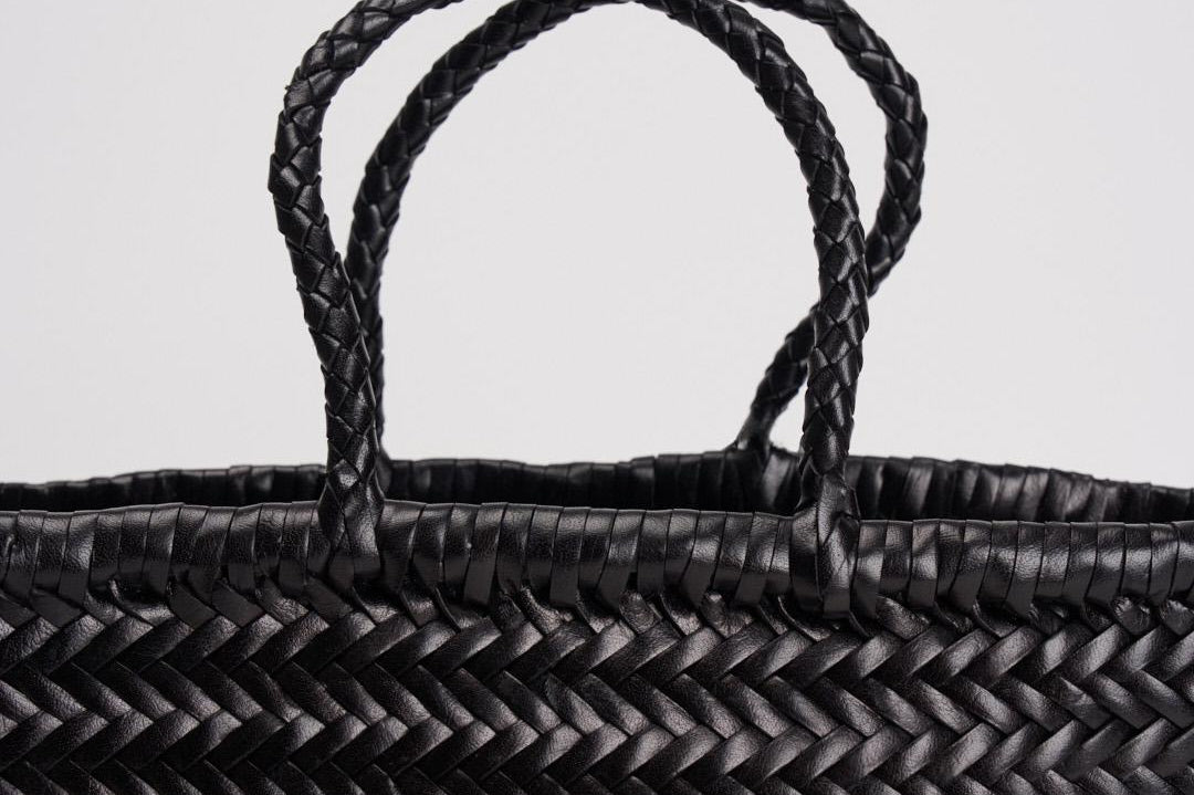 Borsa donna Bamboo Triple Jump nera 8811 BLACK DRAGON DIFFUSION 