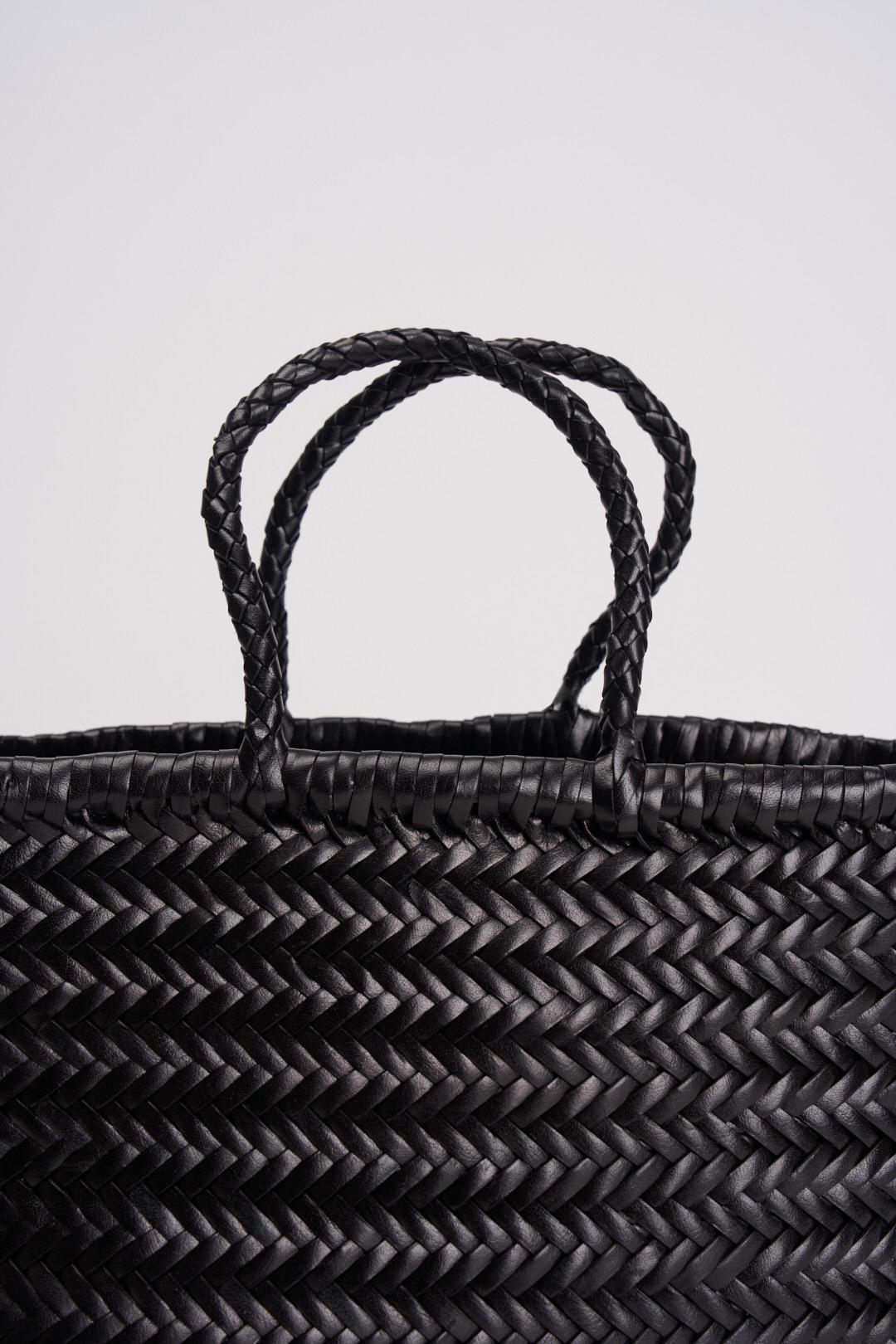 Borsa donna Bamboo Triple Jump nera 8811 BLACK DRAGON DIFFUSION 