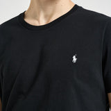 T-shirt uomo girocollo nera 714844756 006 RALPH LAUREN 
