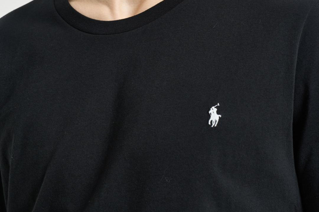 T-shirt uomo girocollo nera 714844756 006 RALPH LAUREN 