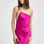 Abito donna lungo fuxia 626SS6815S FUCHSIA DANAME 