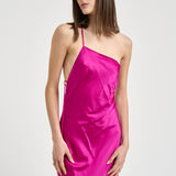 Abito donna lungo fuxia 626SS6815S FUCHSIA DANAME 