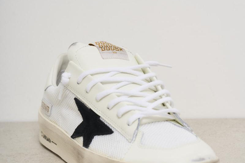 Sneakers uomo Stardan bianche GMF00328 F00302810283 GOLDEN GOOSE 