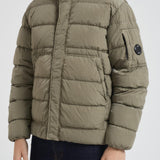 Piumino uomo trapuntato grigio pietra 19CMOW012A 005904G356 C.P. COMPANY 