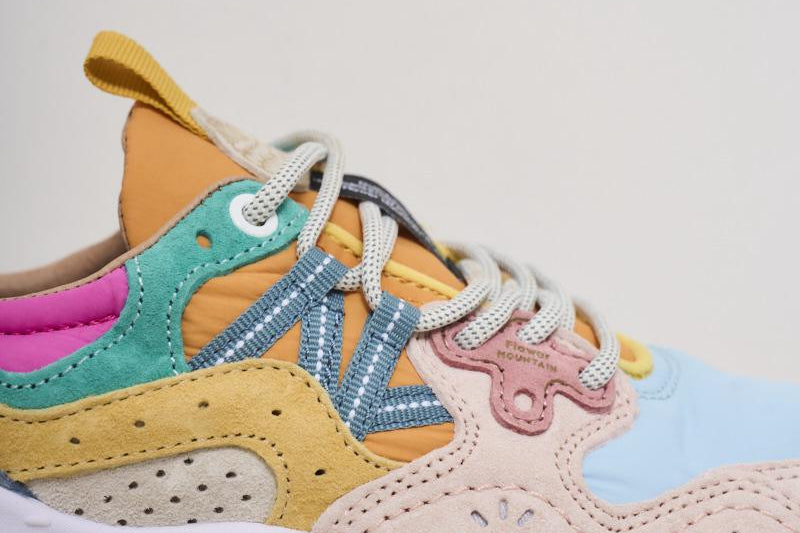 Sneakers donna Yamano 3 celeste 1I25 ROSELIGHTVIOLET FLOWER MOUNTAIN 