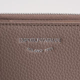 Portafoglio donna tortora con logo EW000369 AF11953U6192 EMPORIO ARMANI 