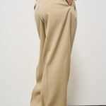 Pantalone donna wide-leg beige GWP01203 P00117015272 GOLDEN GOOSE 
