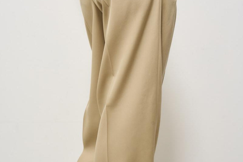Pantalone donna wide-leg beige GWP01203 P00117015272 GOLDEN GOOSE 