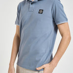 Polo uomo manica corta celeste 2200010 S0018V0024 STONE ISLAND 