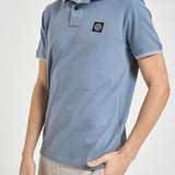 Polo uomo manica corta celeste 2200010 S0018V0024 STONE ISLAND 