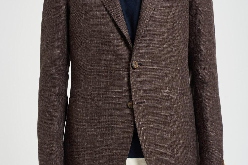 Giacca uomo Montecarlo monopetto marrone 1SMC22K 340346EM964 TAGLIATORE 