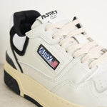 Sneakers uomo bianca con inserti neri ROLM MM04 AUTRY 