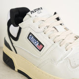 Sneakers uomo bianca con inserti neri ROLM MM04 AUTRY 