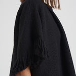 Cappotto donna midi Greya nero MA0449FB C3D04I01BK ISABEL MARANT 