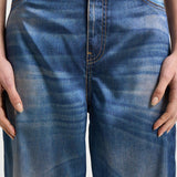 Jeans donna Peggy in denim slavato GWP02528 P00240650100 GOLDEN GOOSE 