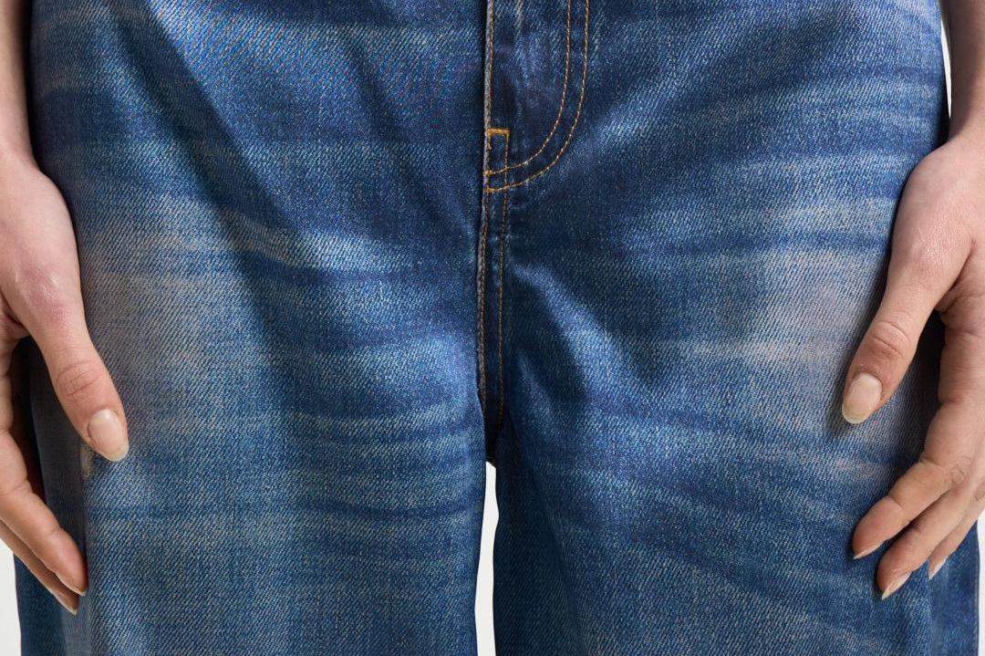 Jeans donna Peggy in denim slavato GWP02528 P00240650100 GOLDEN GOOSE 