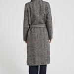 Cappotto donna doppiopetto sale e pepe 82081 NERO LOKITA MILANO 