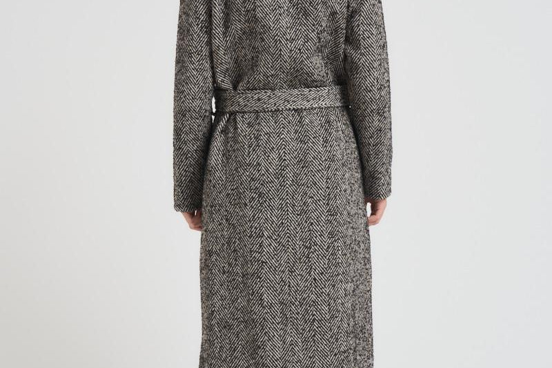 Cappotto donna doppiopetto sale e pepe 82081 NERO LOKITA MILANO 
