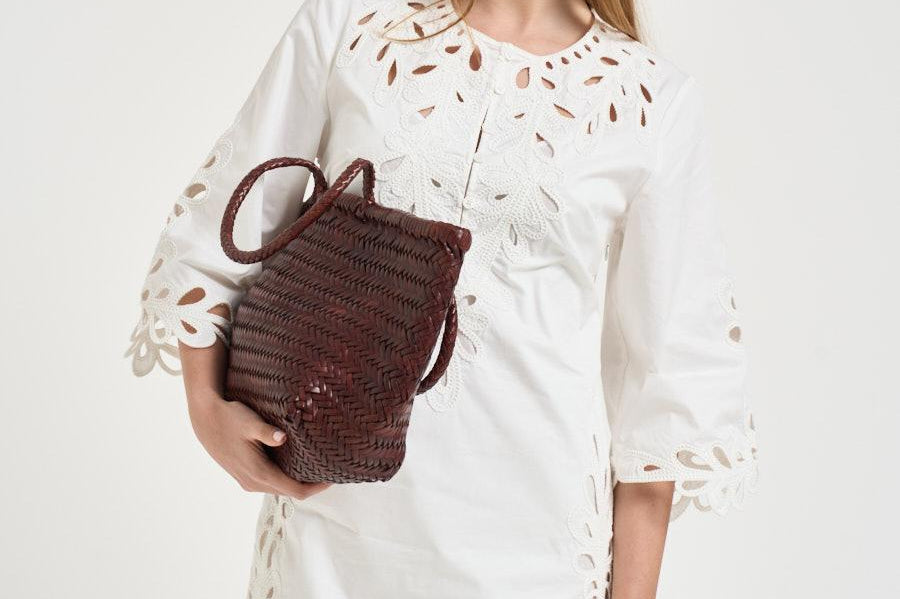 Abito donna corto bianco DEVA WHITE ANTIK BATIK 