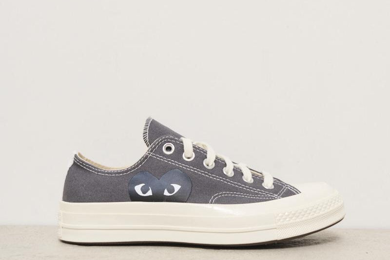 Sneakers Converse unisex Chuck 70 grigie K121 GREY COMME DES GARCON PLAY 