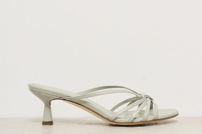 Sandali mule donna Abby grigio chiaro PRAR55ST141 CLOUD AEYDE 