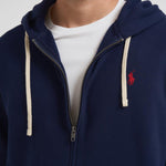Felpa uomo blu con cappuccio 710813297 004 RALPH LAUREN 