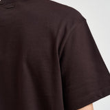 T-shirt uomo girocollo marrone TH0028 3LSA LACOSTE 