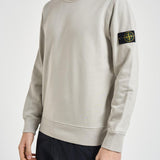 Felpa uomo girocollo grigio chiaro 6100060 S0051V0061 STONE ISLAND 