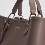 Borsa donna a mano tortora EW000360 AF12036M1057 EMPORIO ARMANI 