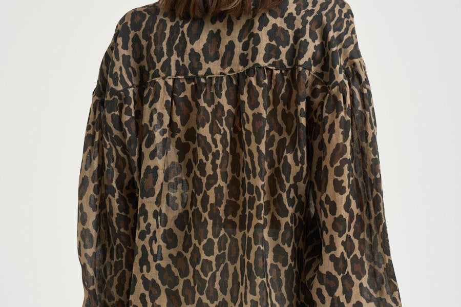 Blusa donna animalier S1163 111 BAZAR DELUXE 