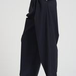 Pantalone donna a palazzo blu BERGAMO 008 MAX MARA STUDIO 