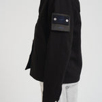 Giacca uomo in stile camicia nera Q100027S00J5 V0029 STONE ISLAND 