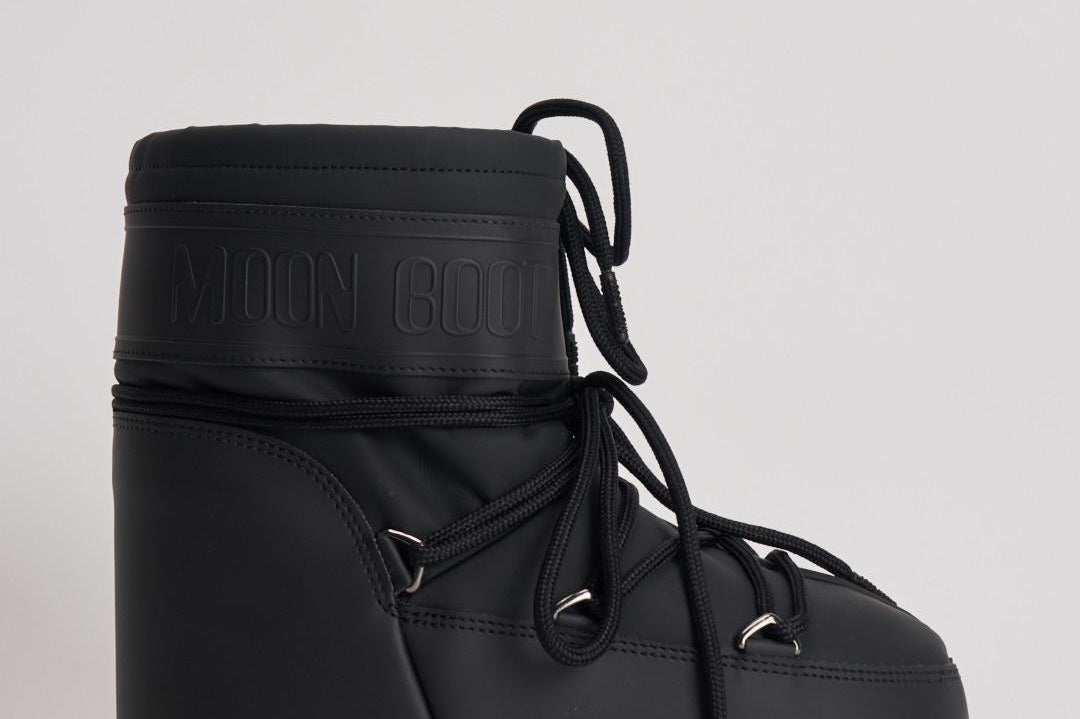 Stivale donna Icon Low Rubber nero 1409380 N001BLACK MOON BOOT 