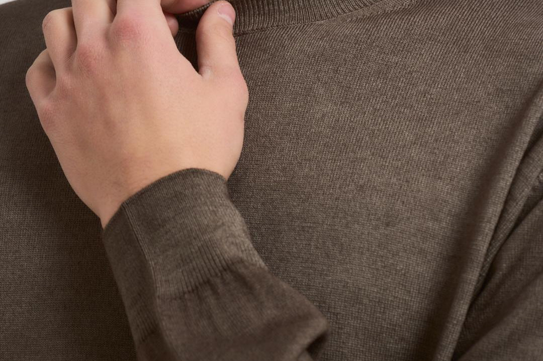 Maglia uomo girocollo fango GC1MLL WM12RV940 FILIPPO DE LAURENTIS 