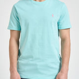 T-shirt uomo girocollo acquamarina 710671438 506 RALPH LAUREN 